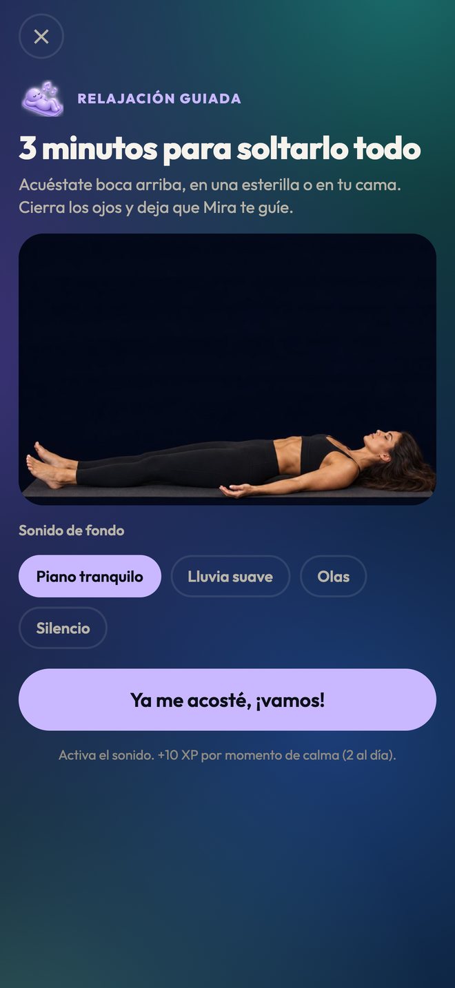 Relajación guiada: 3 minutos boca arriba, con música